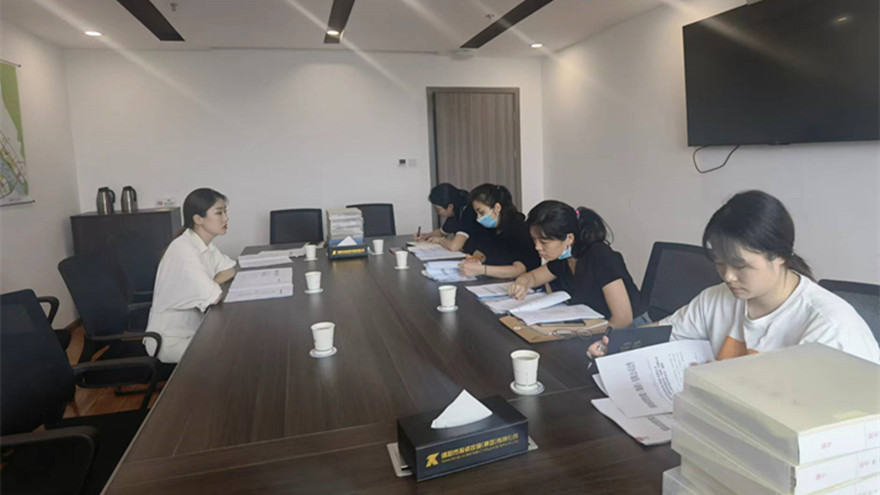 强化精准服务 提升工作质量 ——人力资源中心对新设企业发展员工人事档案整顿业务领导